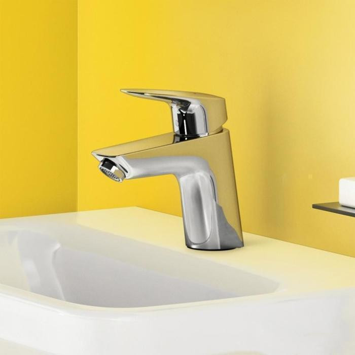 Baterie lavoar Hansgrohe, Logis, fara ventil, crom - 2 | YEO