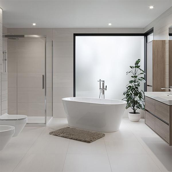 Cada Freestanding, Cersanit, Crea, ovala, alb - 1 | YEO