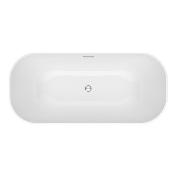 Cada freestanding, Kolpasan, Pandora, instalatia este inclusa, 173 x 78 cm, alb - 1 | YEO