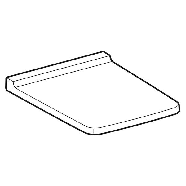 Capac WC Geberit, Xeno2, soft close, alb - 1 | YEO
