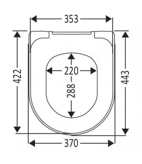 Capac WC Villeroy & Boch, ViCare, alb - 1 | YEO