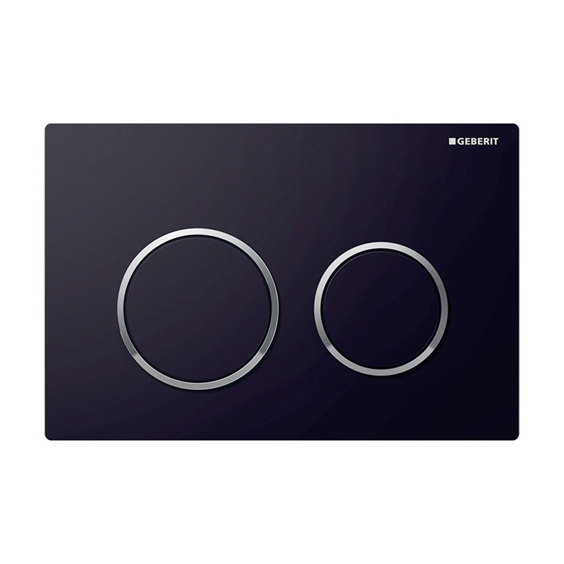 Clapeta cu actionare dubla Geberit, Omega20, negru