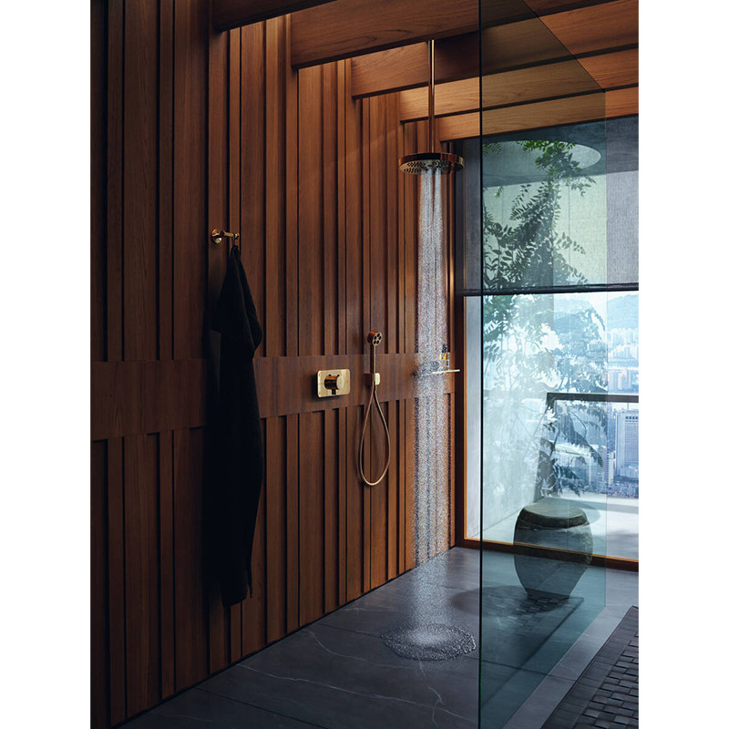 Furtun de duș, Axor, Starck, 125 cm, auriu lucios, 28282990 - 1 | YEO