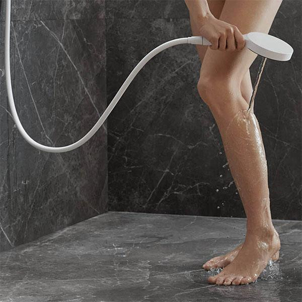 Furtun de dus, Hansgrohe, Isiflex 160 cm, Alb mat - 3 | YEO