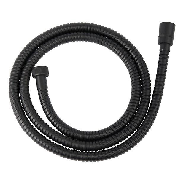 Furtun flexibil pentru dus, Ferro, negru mat