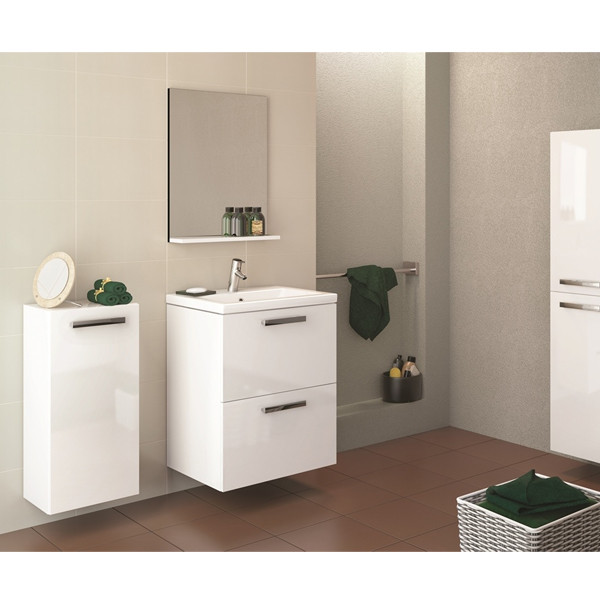 Lavoar pentru mobilier Cersanit, Como, 80 cm, alb - 2 | YEO