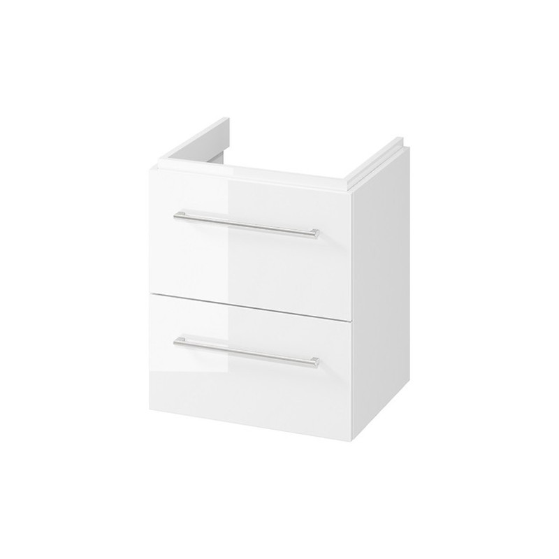 Mobilier suspendat, Cersanit, Larga, dreptunghiular, 50 cm, alb - 3 | YEO