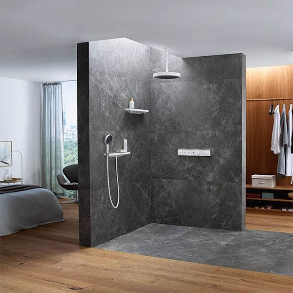 Palarie de dus Hansgrohe, Rainfinity 360, alb mat - 1 | YEO