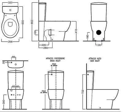 Vas WC Hatria, Nido, back-to-wall - 1 | YEO