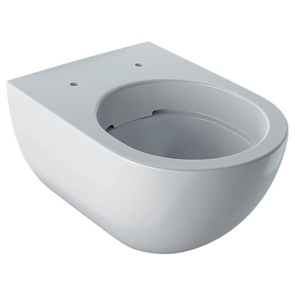 Vas WC suspendat Geberit, Acanto, rimfree, alb