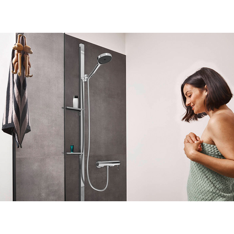 Baterie de dus, Hansgrohe, Finoris, crom - 2 | YEO
