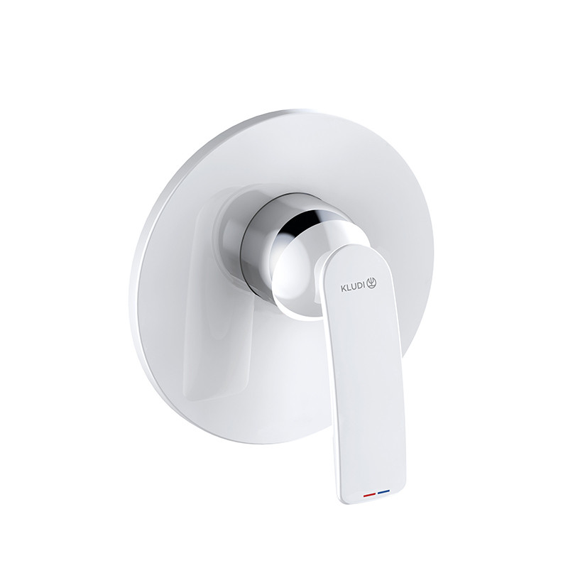 Baterie duș, Kludi, Balance, alb crom, 527559175