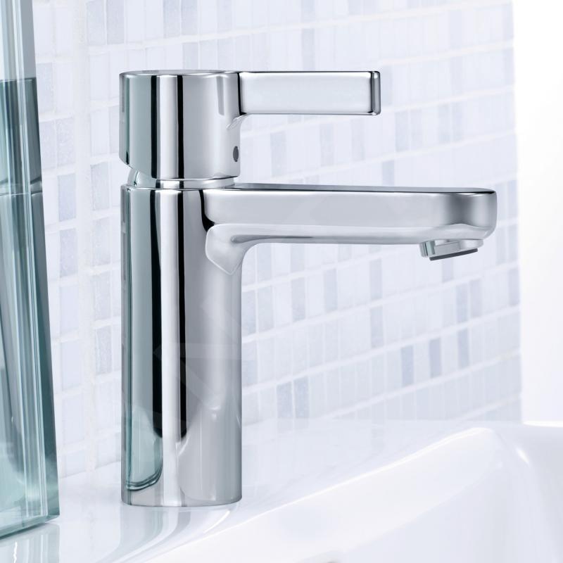 Baterie lavoar Hansgrohe, Metris S, ventil cu tijă, crom - 1 | YEO
