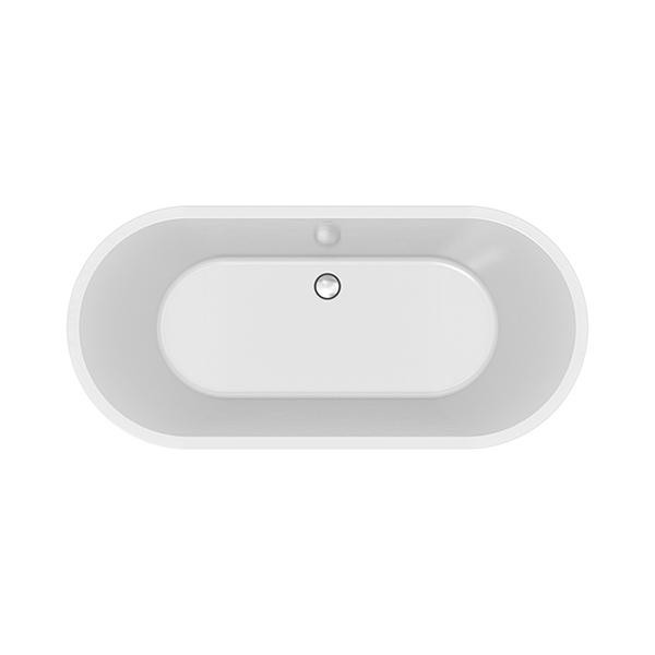 Cada Freestanding, Cersanit, Crea, ovala, alb - 2 | YEO
