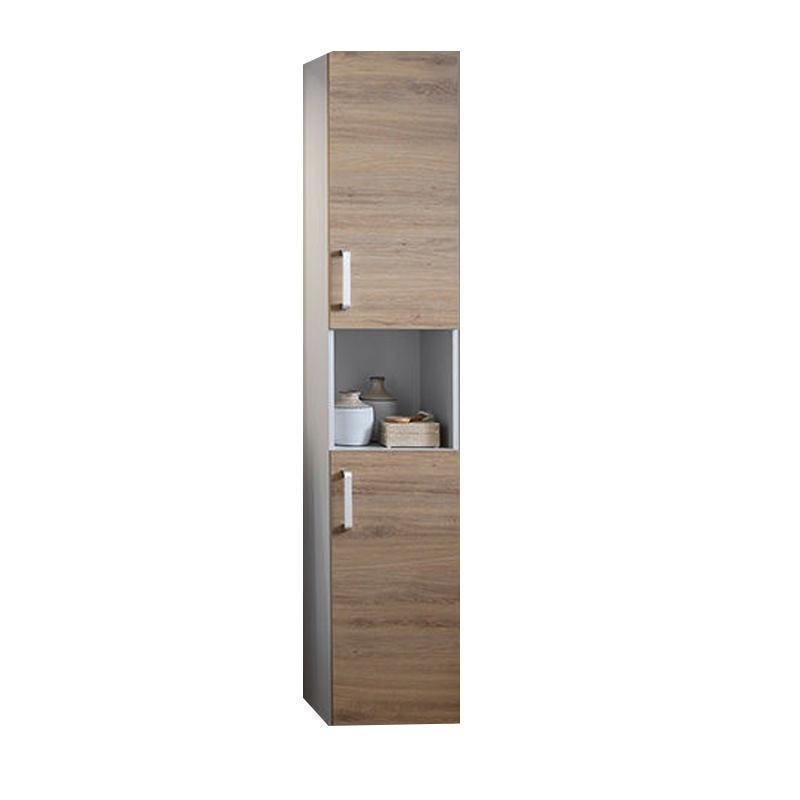 Coloana suspendata Kolpasan, Evelin, 2 usi si polita, 37 x 35 x 170 cm, stejar gri