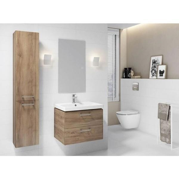 Dulap coloana Cersanit, Lara, 25 x 150 cm, nuc - 1 | YEO