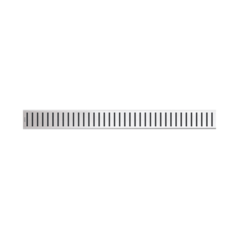 Grătar pentru rigolă, Alcadrain, Pure, 75 cm, crom