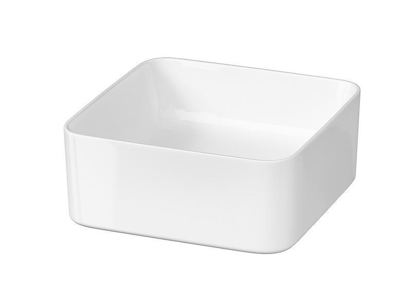 Lavoar pe blat Cersanit, Crea, square, 35 cm