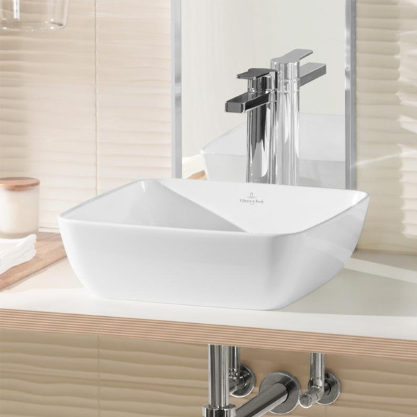 Lavoar pe blat Villeroy & Boch, Artis, 41 cm, alb alpin - 1 | YEO