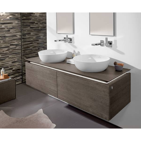 Lavoar pe blat Villeroy & Boch, Artis, rotund, 43 cm, alb alpin - 1 | YEO