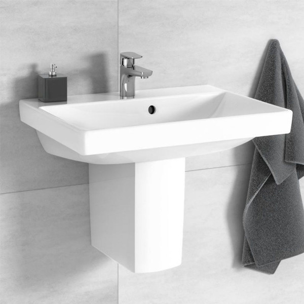 Lavoar suspendat Villeroy & Boch, Avento, dreptunghiular, 60 cm, alb alpin - 2 | YEO