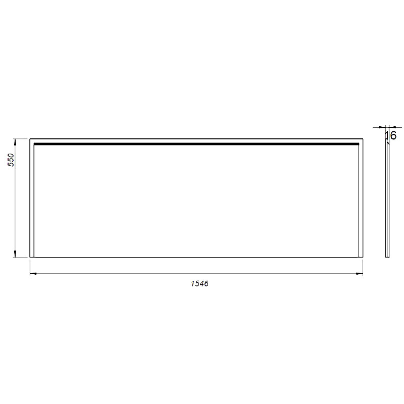 Masca frontala, Kolo, Uni2, 160 cm, alb - 1 | YEO
