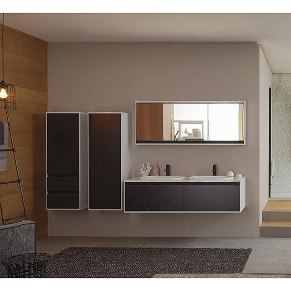 Oglinda cu dulap Kolpasan, Pandora, iluminare led, 75 cm, alb - 2 | YEO