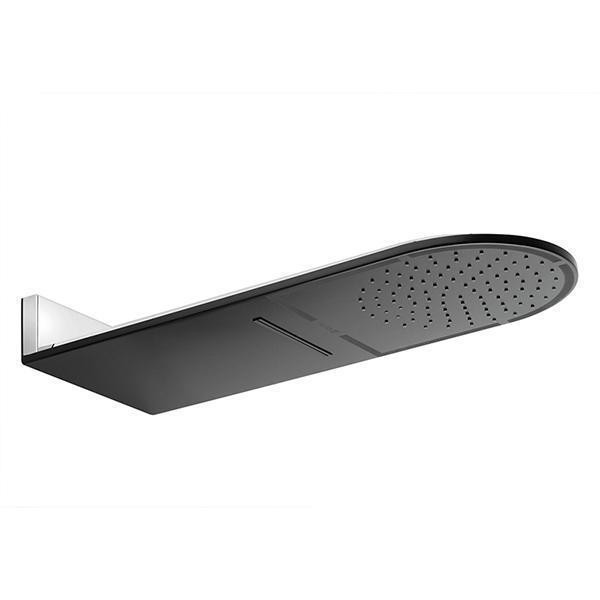 Palarie de dus, Kludi, A-QA, 2 tipuri de jeturi, negru mat