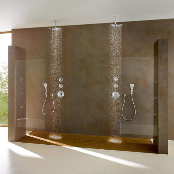 Palarie de dus, Kludi, A-QA, rotunda, crom - 1 | YEO