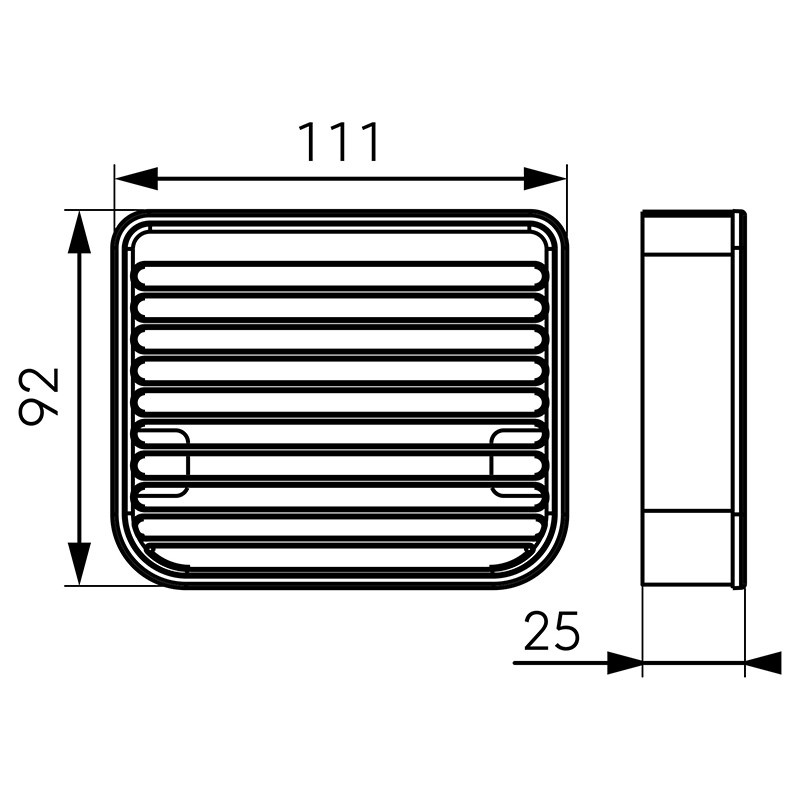 Savoniera, Ferro, Emotion, alb - crom - 1 | YEO
