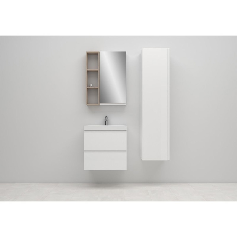 Set mobilier cu lavoar Cersanit, Moduo 60, montat, alb - 1 | YEO