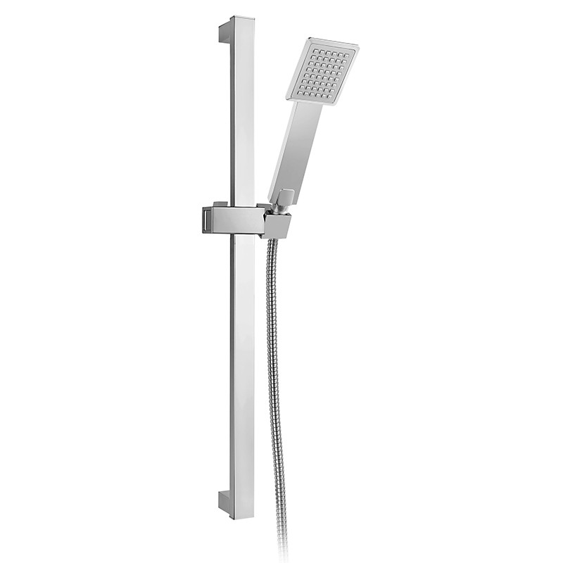 Set para de dus, Ferro, Sinus, cu bara, suport culisant si furtun, crom