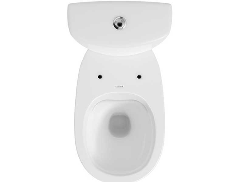 Set vas WC stativ Cersanit, Arteco New, Rimless cu rezervor si capac Soft-Close si Easy Off inclus - 1 | YEO