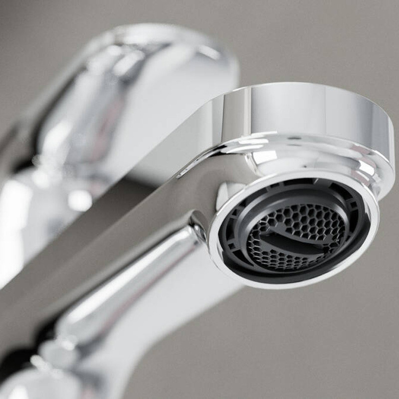 Baterie lavoar cu ventil, Hansgrohe, Rebris S 240, crom - 1 | YEO
