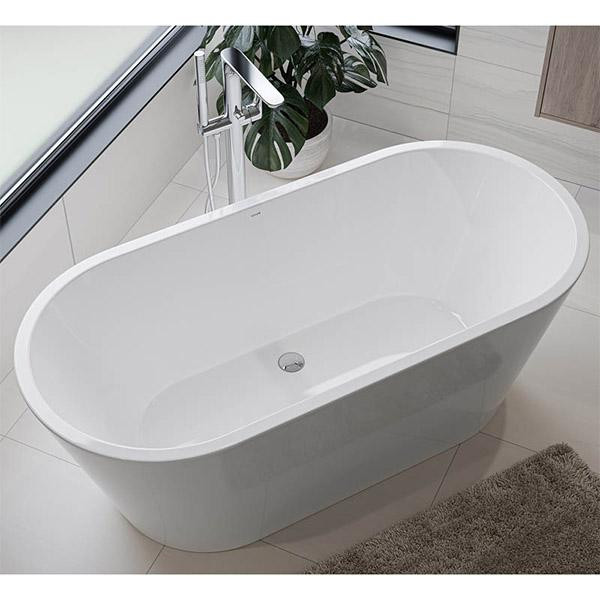 Cada Freestanding, Cersanit, Crea, ovala, alb - 3 | YEO
