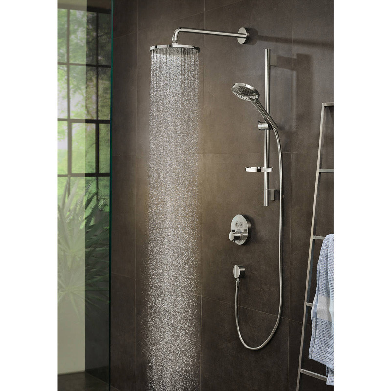 Cap dus fix Hansgrohe, Raindance S 240, 1 jet RainAir, crom - 3 | YEO