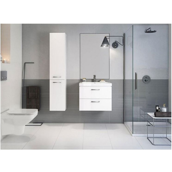 Dulap coloana, Cersanit, Lara, 25 x 150 cm, alb - 1 | YEO