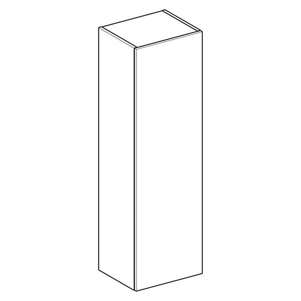 Dulap inalt suspendat, Geberit, Smyle Square, 118 cm, nuc american hickory - 1 | YEO