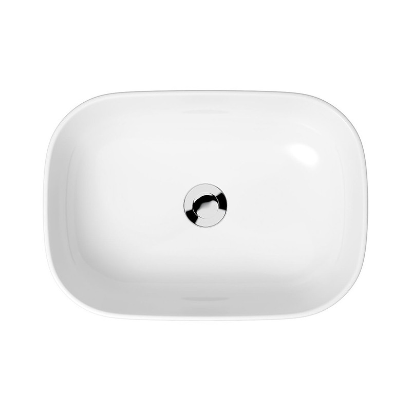 Lavoar pe blat, Cersanit, Moduo, dreptunghiular, 50 cm, alb - 1 | YEO