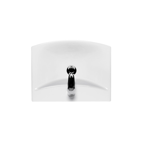 Lavoar suspendat Cersanit, Carina, 50 cm, alb - 2 | YEO