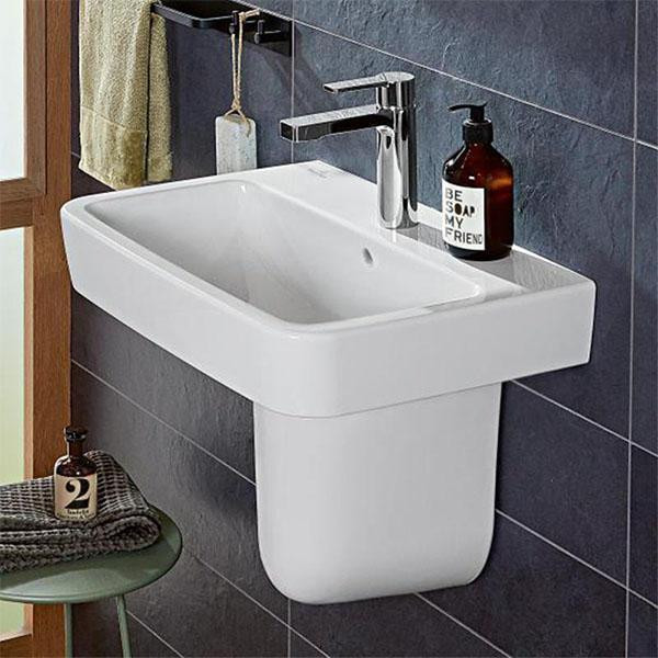 Lavoar suspendat, Villeroy & Boch, O.Novo, dreptunghiular, 55 cm, alb alpin - 1 | YEO