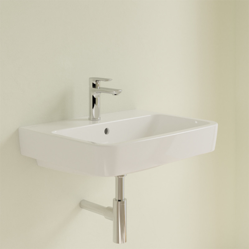 Lavoar suspendat, Villeroy & Boch, O.Novo, dreptunghiular, 60 cm, alb - 1 | YEO