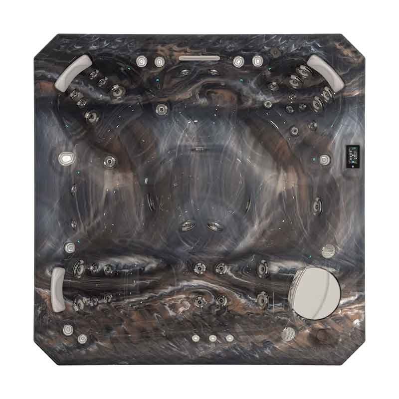 Minipiscina Wellis, Malaga CityLife Deluxe, pentru 6 persoane, 218 × 218 × 90 cm - 3 | YEO