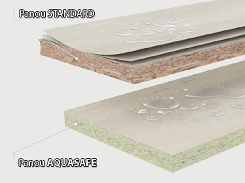 Mobilier suspendat Cersanit, Crea, pentru lavoarele pe blat, 100 cm, gri mat - 2 | YEO