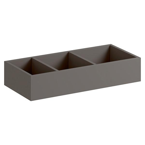 Organizator pentru sertar, Geberit, Xeno2, pentru mobilier de lavoar, gri