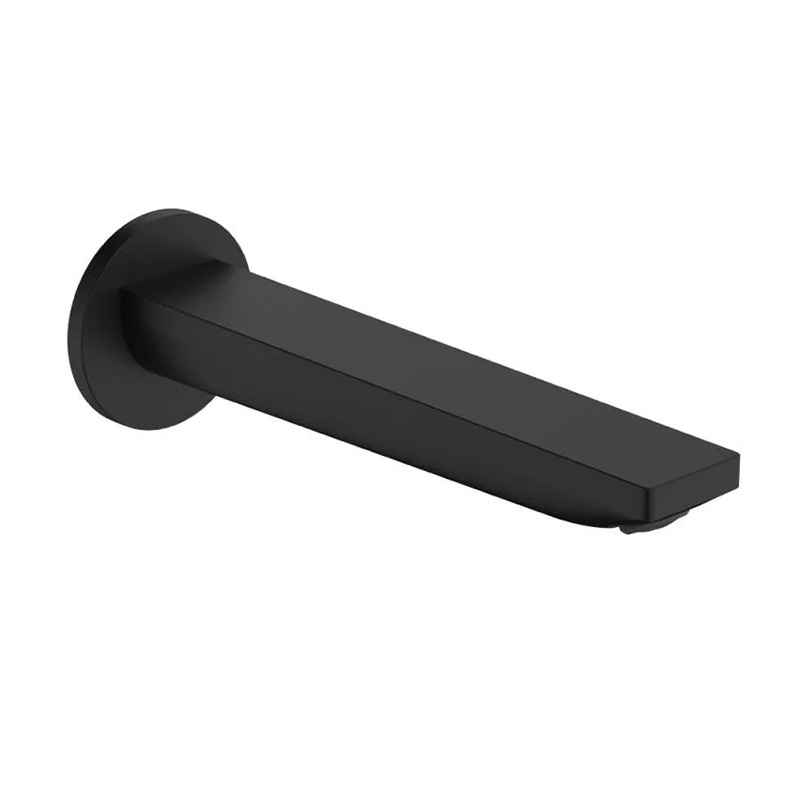 Pipa cadă Hansgrohe, Rebris E 212 mm, negru mat