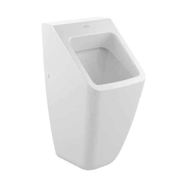 Pisoar Villeroy & Boch, Architectura, patrat, alb alpin
