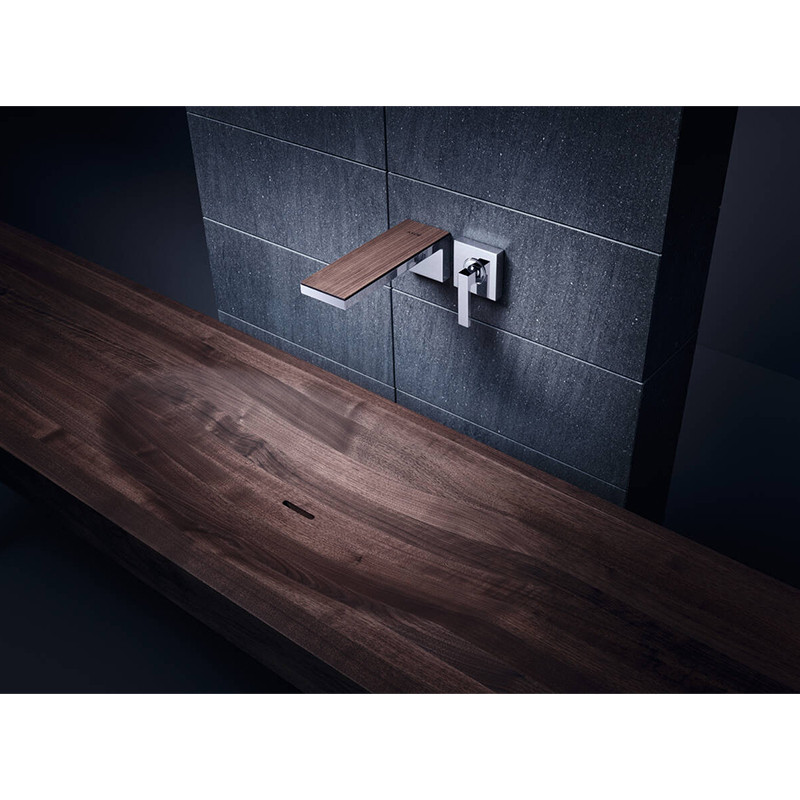 Plăcuță superioară, Axor, MyEdition, pentru pipa bateriei de lavoar, black walnut, 47907000 - 2 | YEO