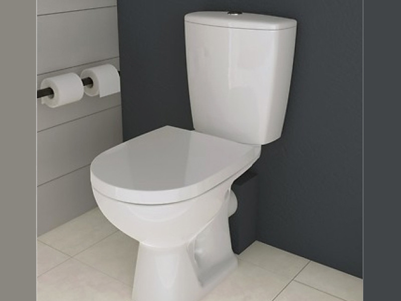 Set vas WC stativ Cersanit, Arteco New, Rimless cu rezervor si capac Soft-Close si Easy Off inclus - 2 | YEO