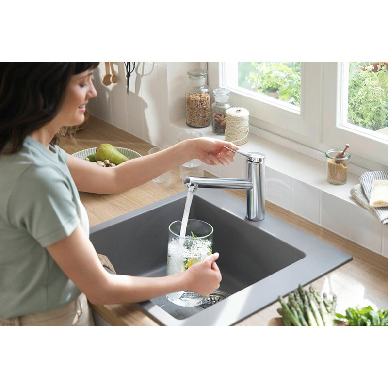 Baterie de bucatarie, Hansgrohe, Zesis M33 150, crom - 2 | YEO